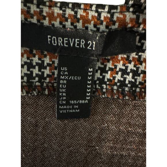 Forever 21 Plaid mini dress size M - casual, business, comfortable - Picture 5 of 5
